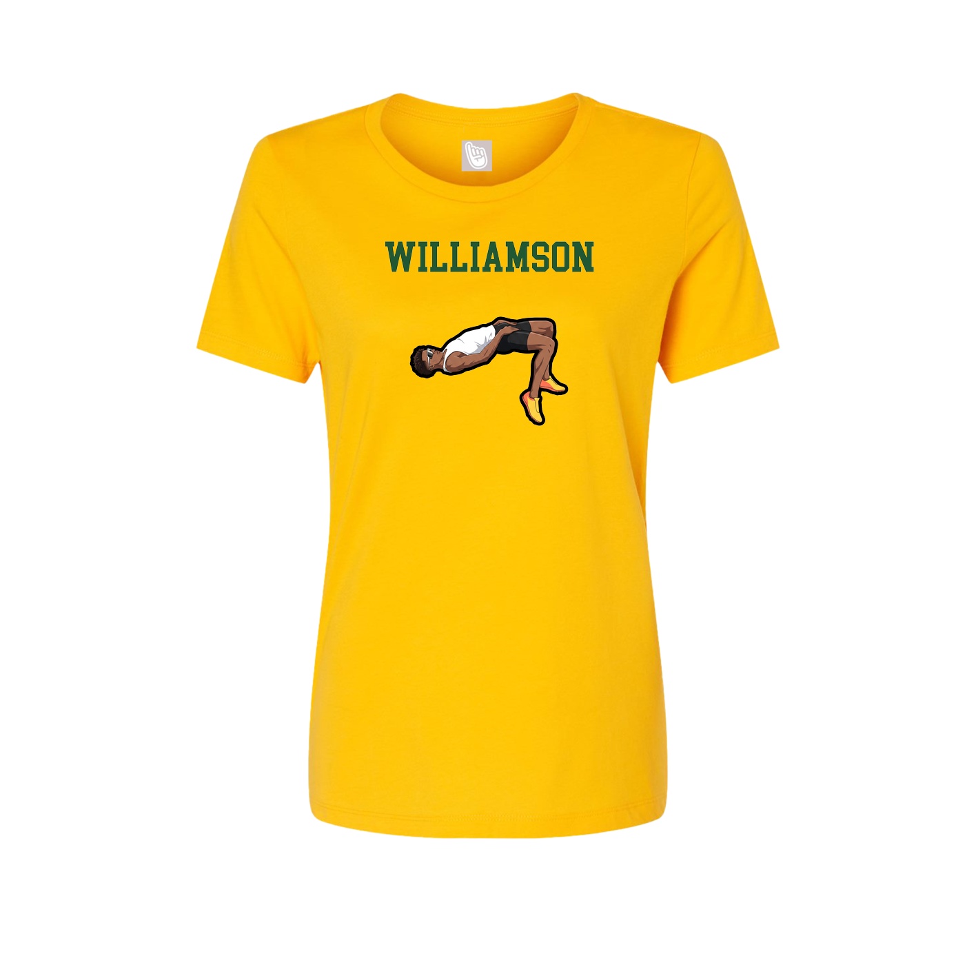 Fitted Women's Tee — Shirsey in Gold
