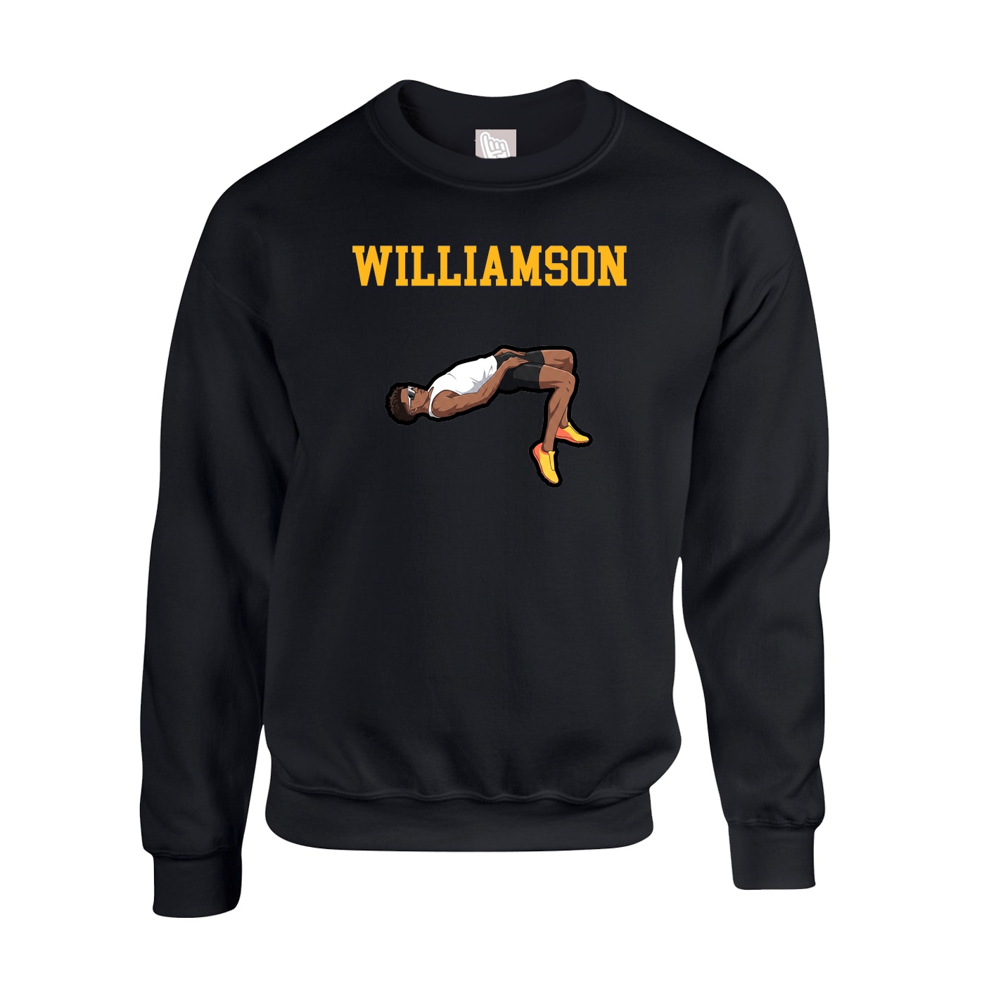 Fleece Crew — Shirsey in Black