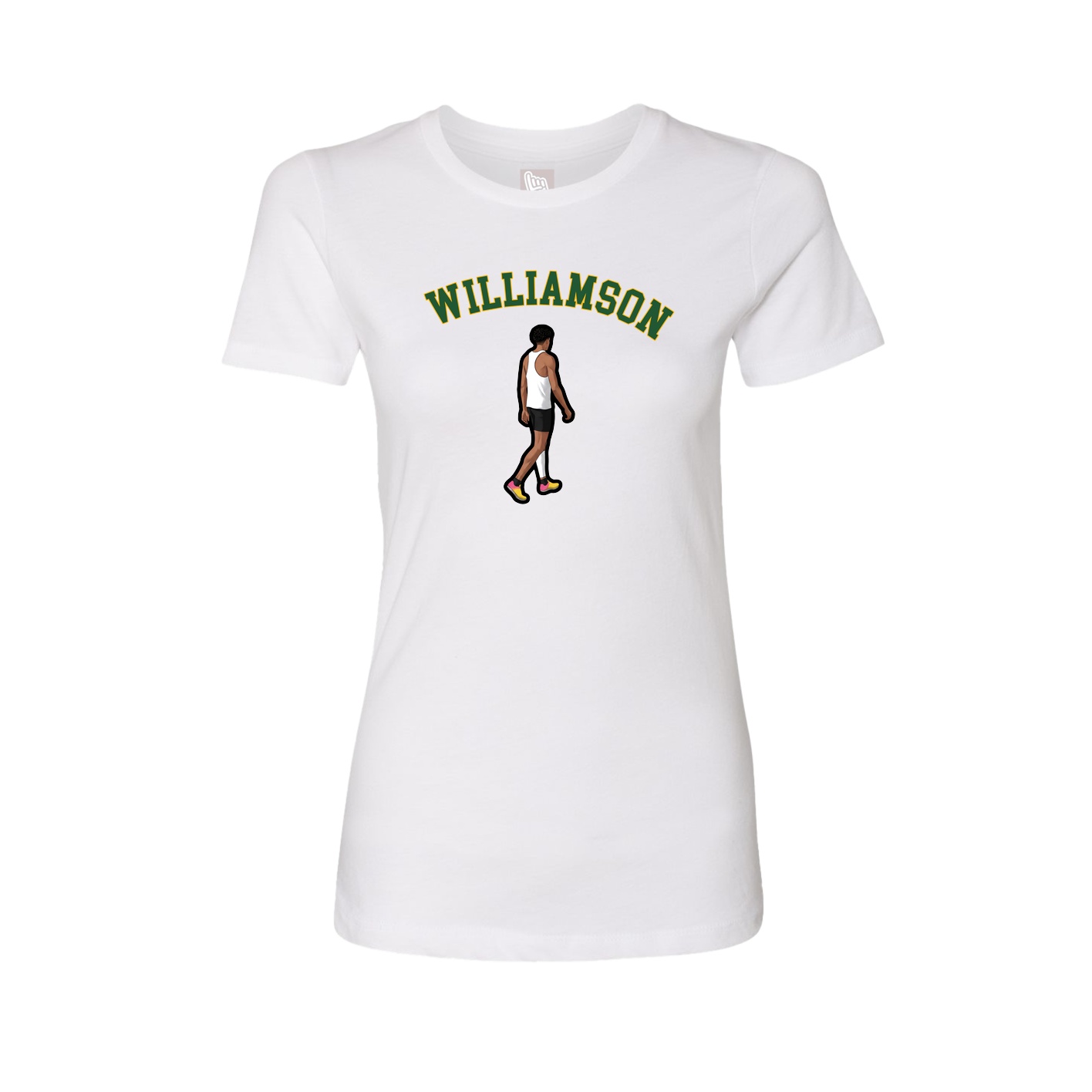 Womens Tee — Shirsey Arch in White