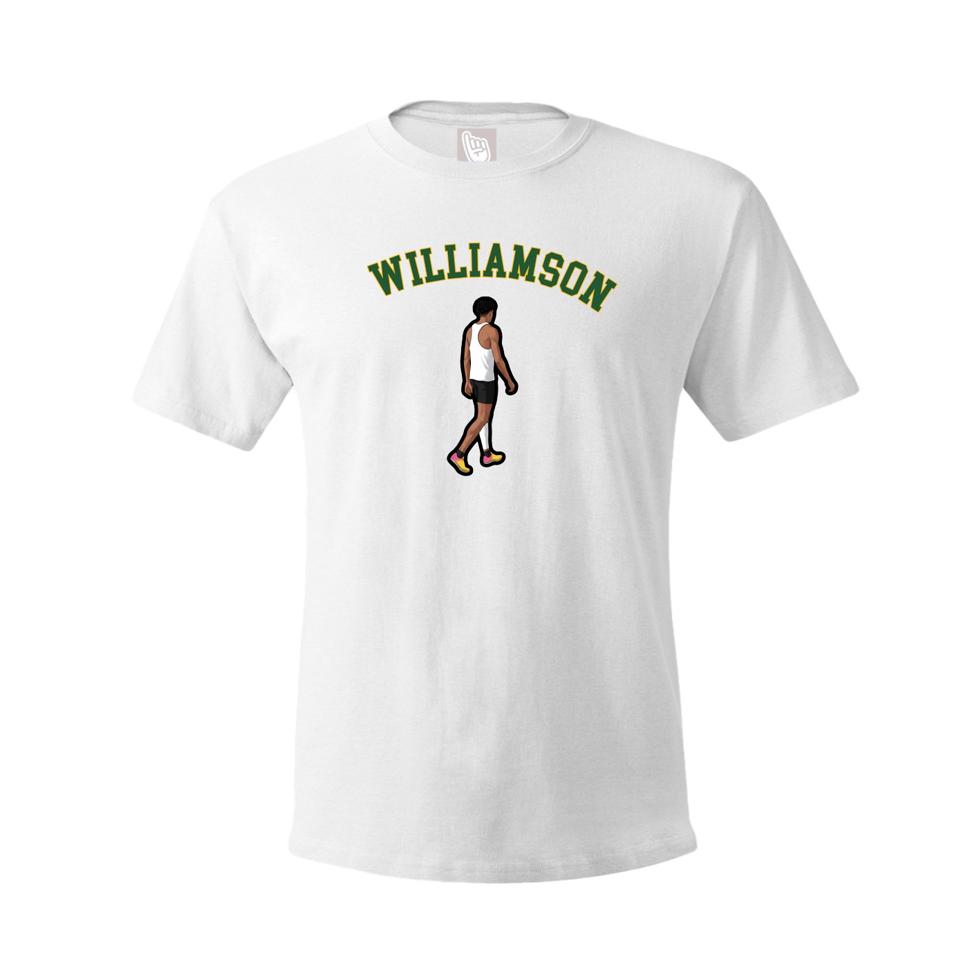 Youth Tee — Shirsey Arch in White