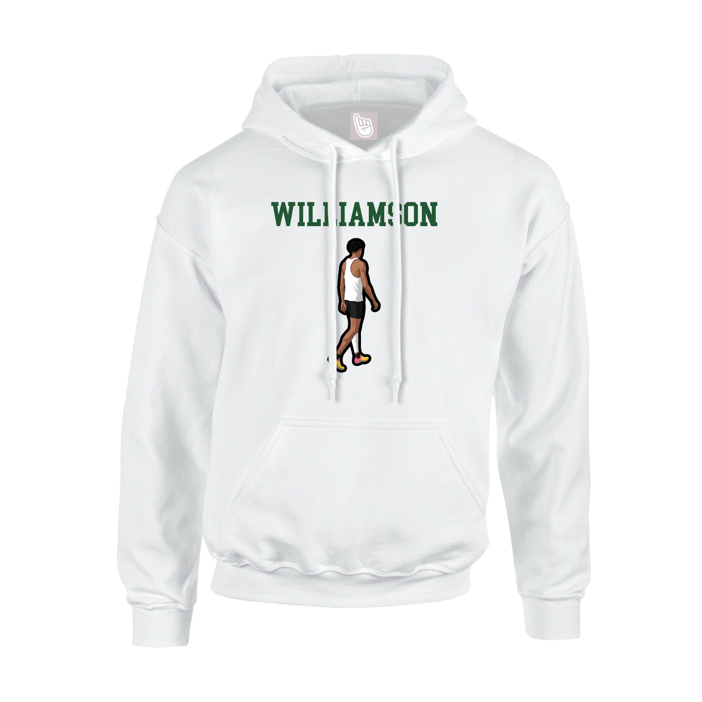 Hoodie — Shirsey in White