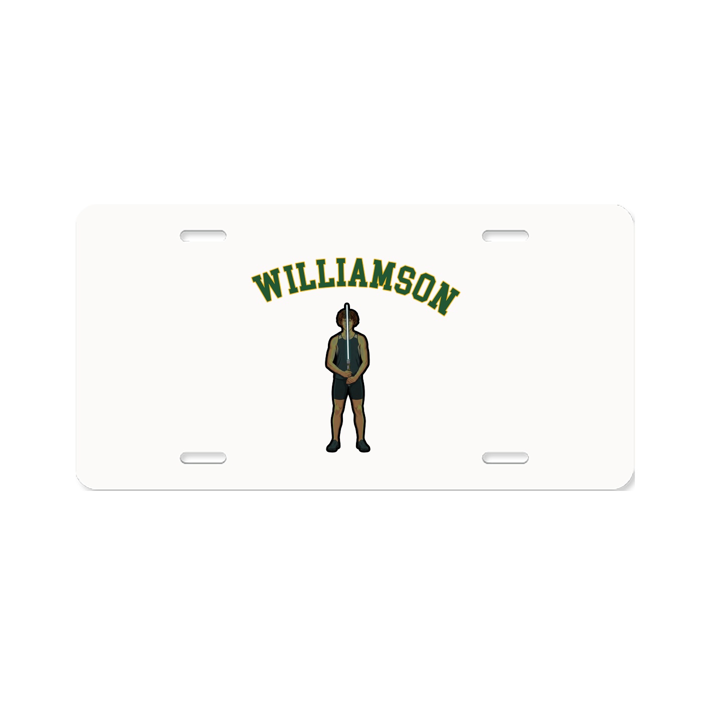 License Plate — Shirsey Arch in Classic