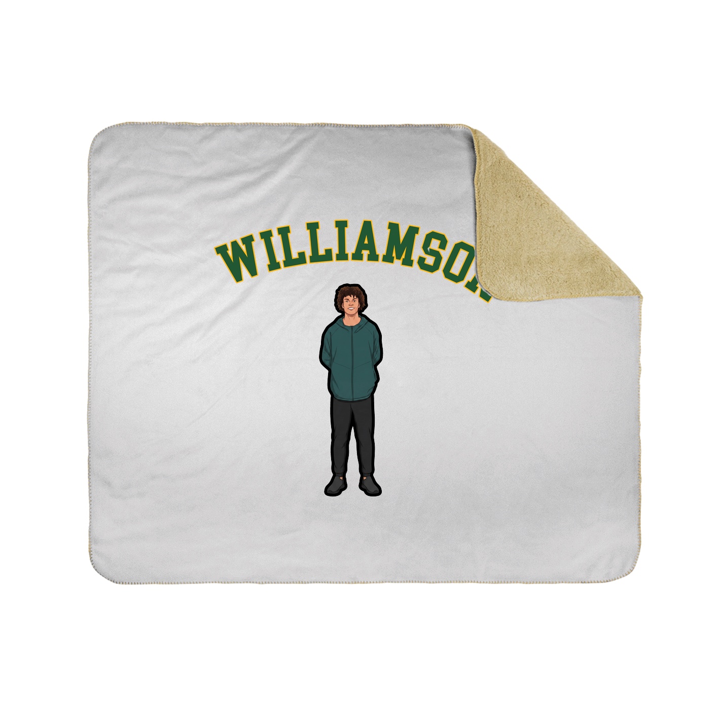 Throw Blanket — Shirsey Arch in White