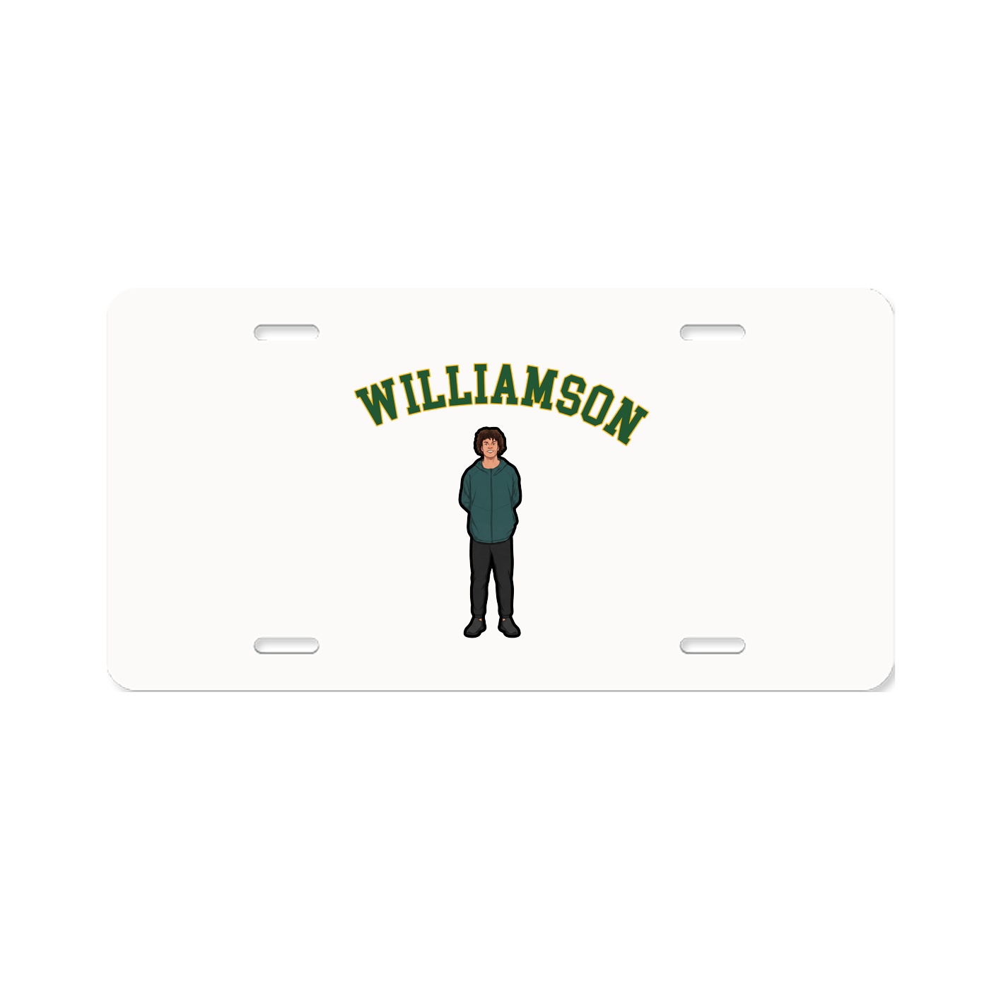 License Plate — Shirsey Arch in Classic