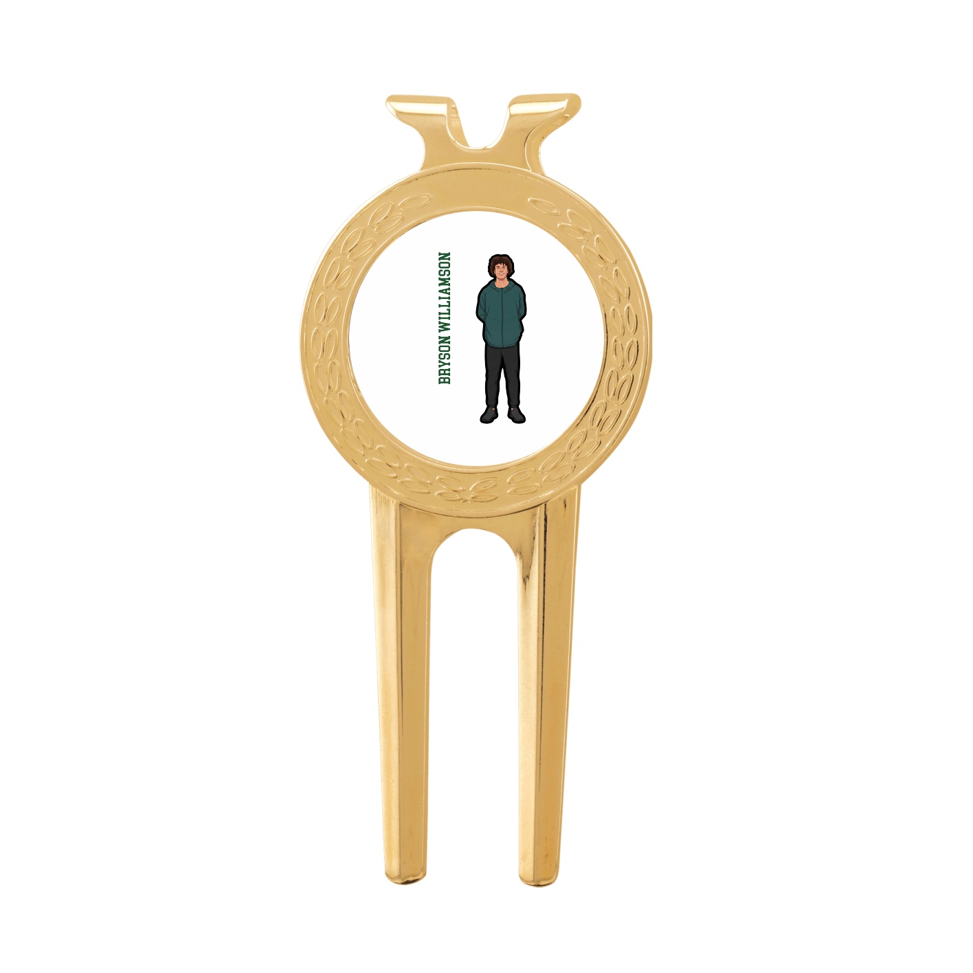 Divot Tool with Ball Marker — Name Vertical in Classic