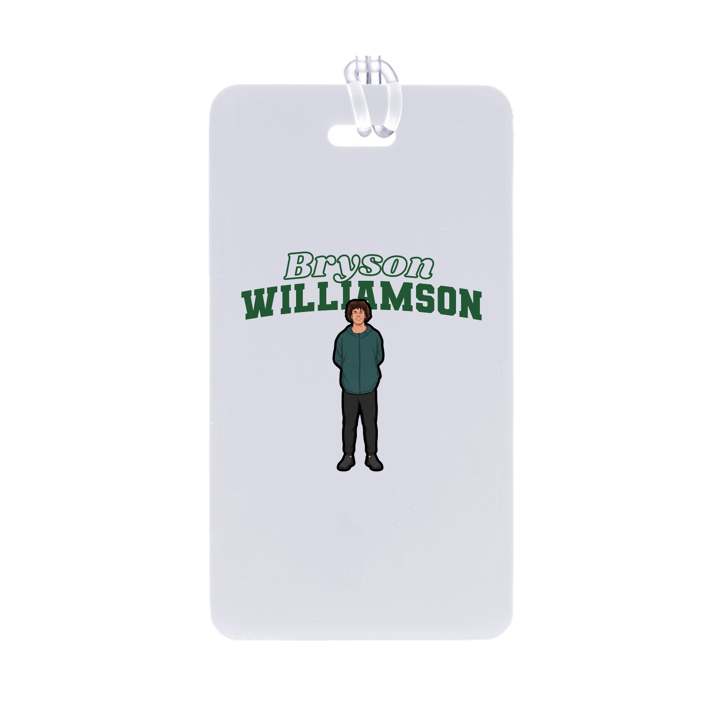 Bag Tag — Name Arch in Classic
