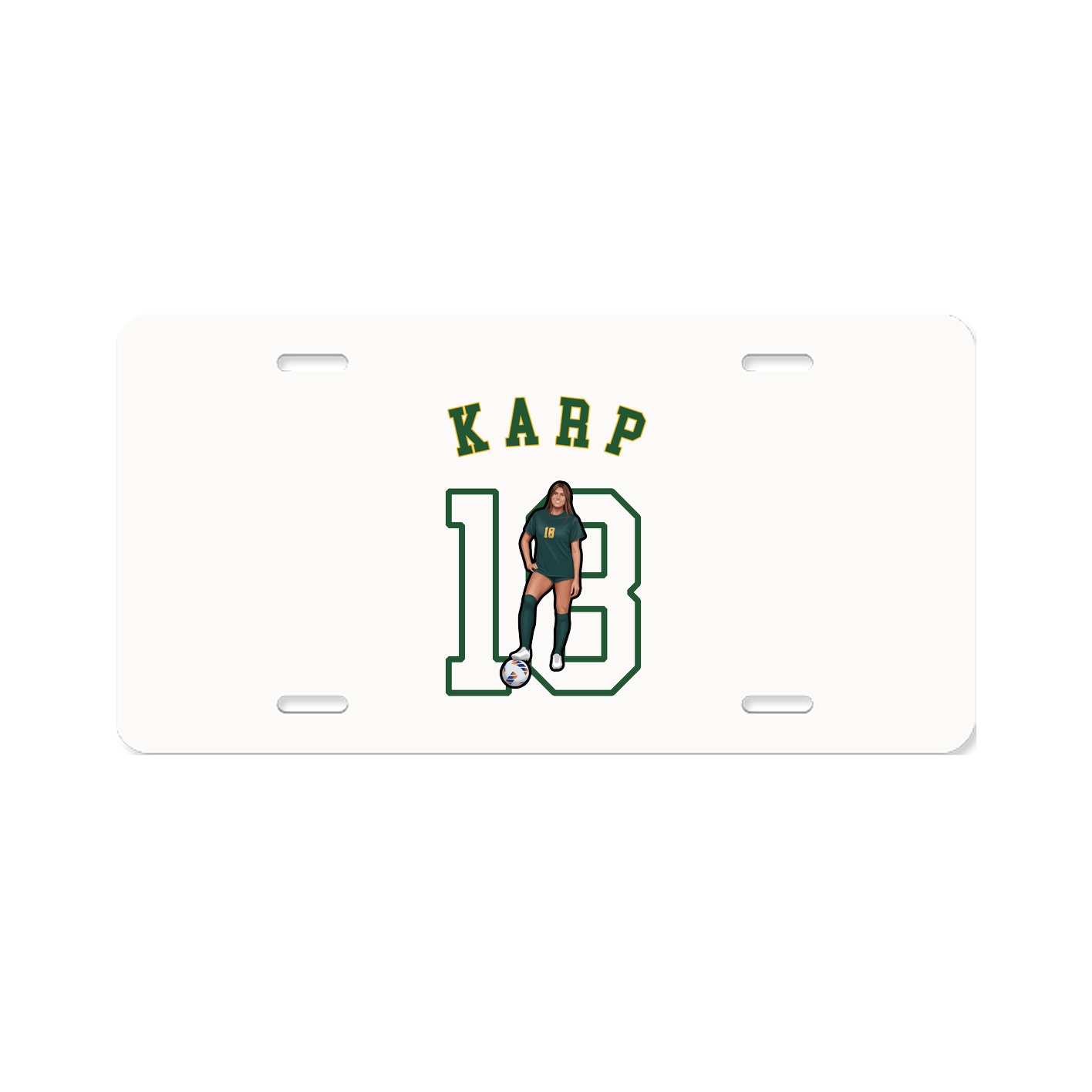 License Plate — Shirsey Arch in Classic