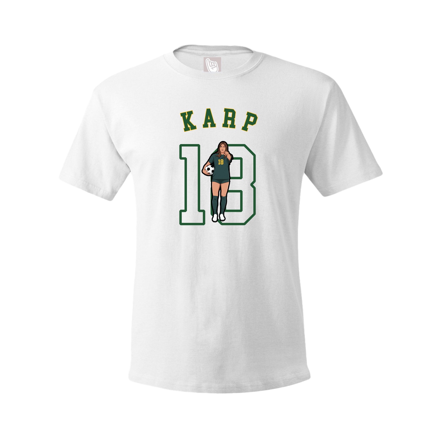 Youth Tee — Shirsey Arch in White