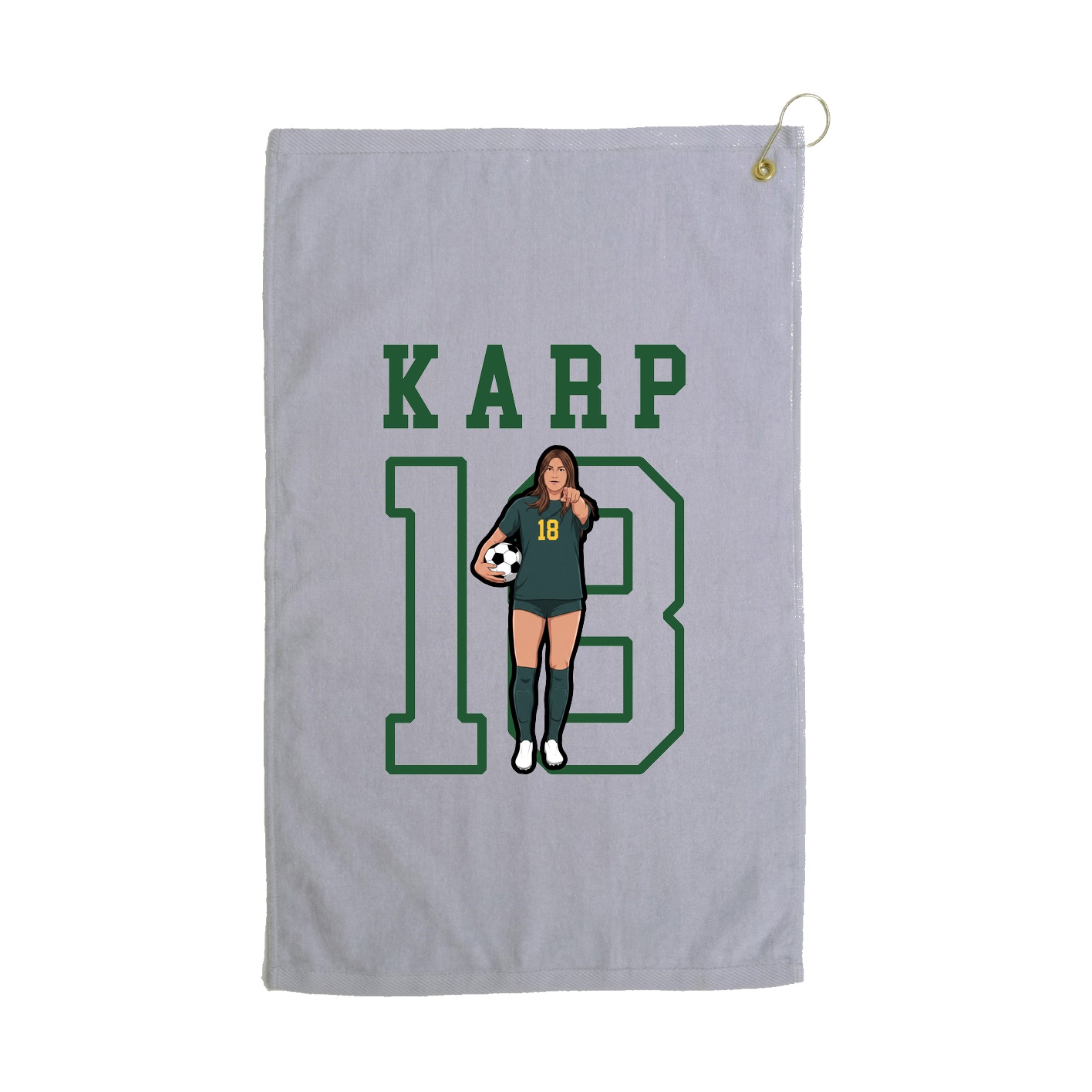 Golf Towel — Shirsey in Grey