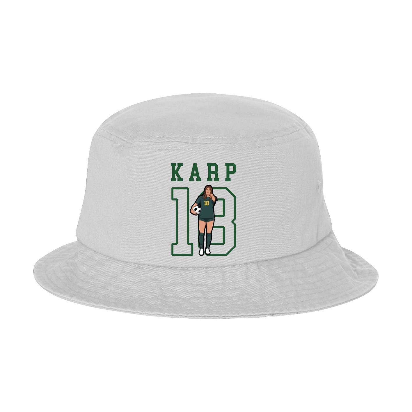 Bucket Cap — Shirsey in White
