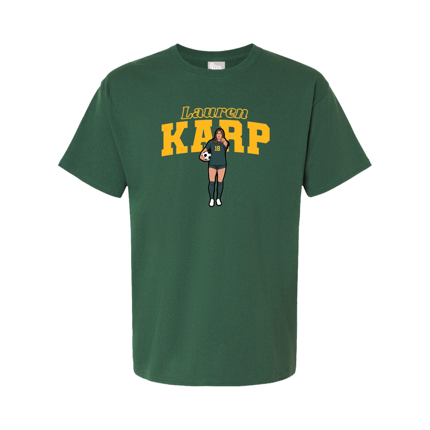 Tee — Name Arch in Green