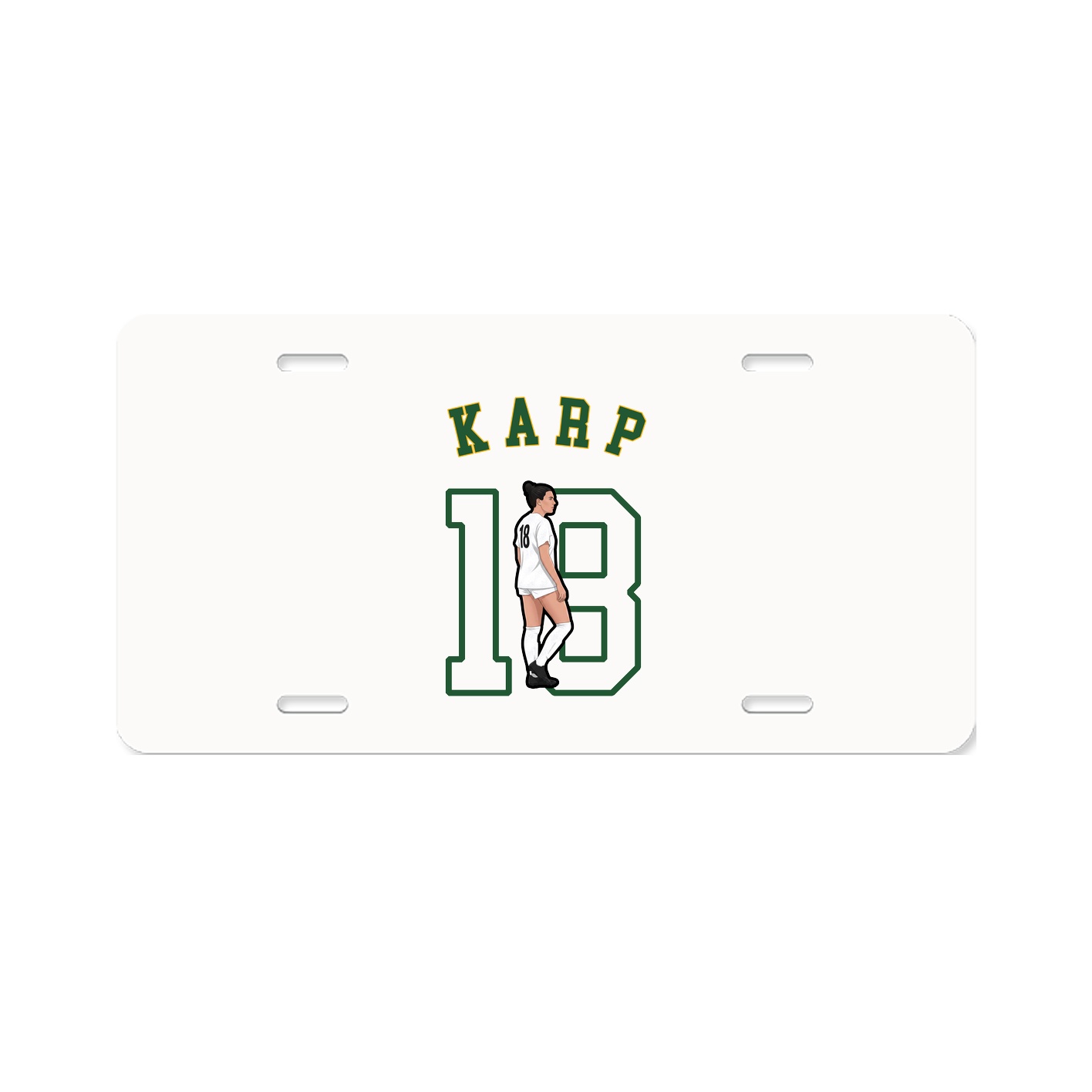 License Plate — Shirsey Arch in Classic