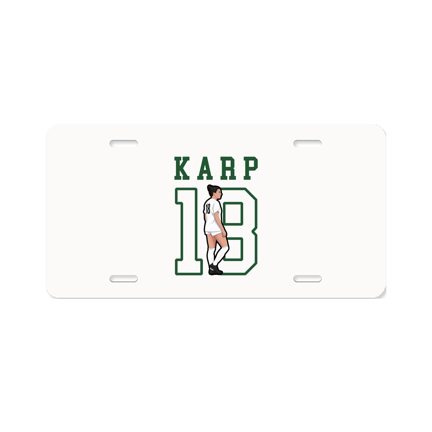 License Plate — Shirsey in Classic