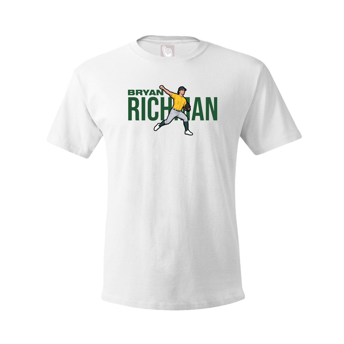Youth Tee — Player Name in White