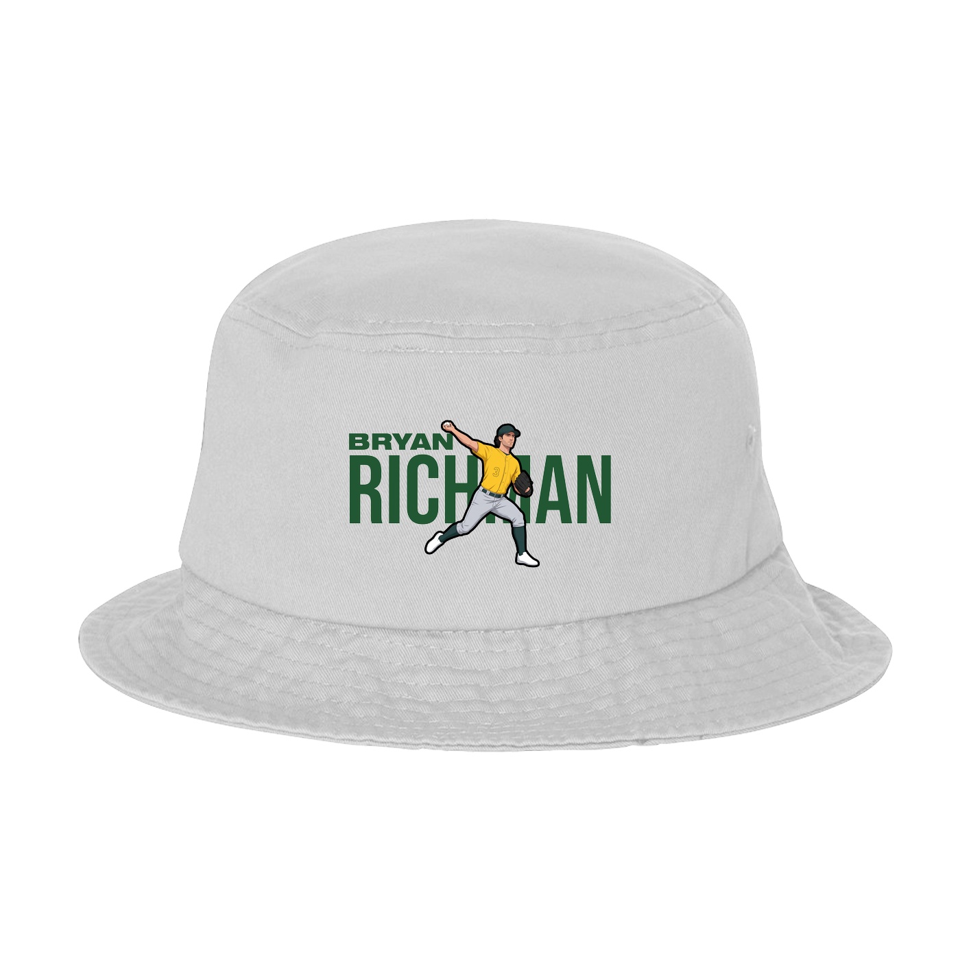 Bucket Cap — Player Name in White
