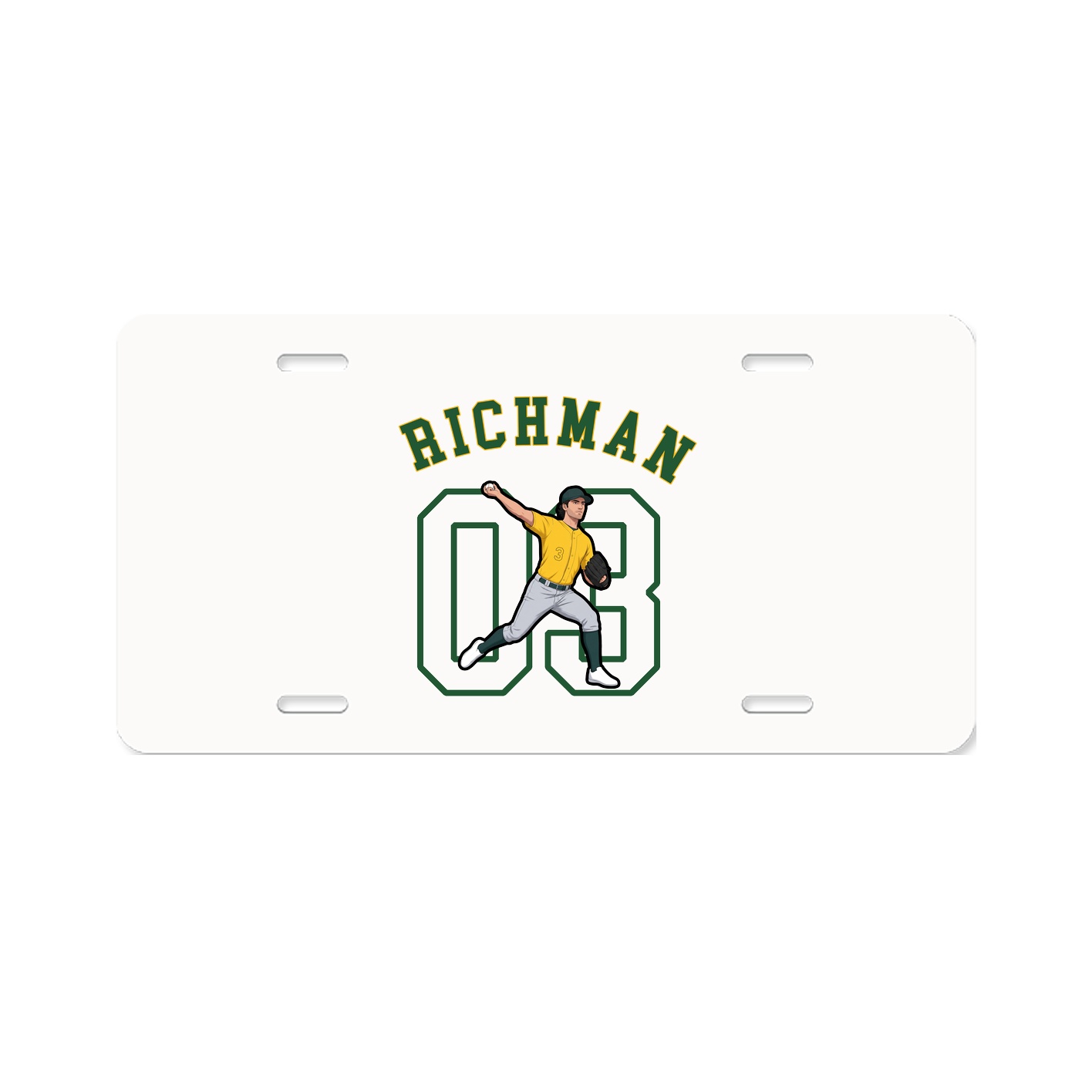 License Plate — Shirsey Arch in Classic