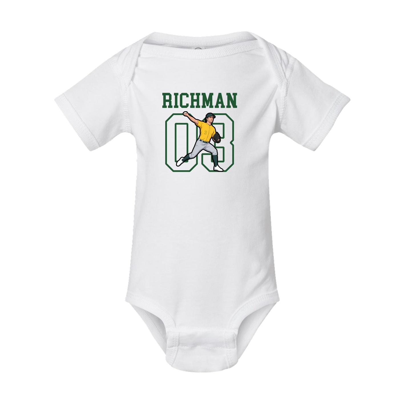 Baby Onesie — Shirsey in White