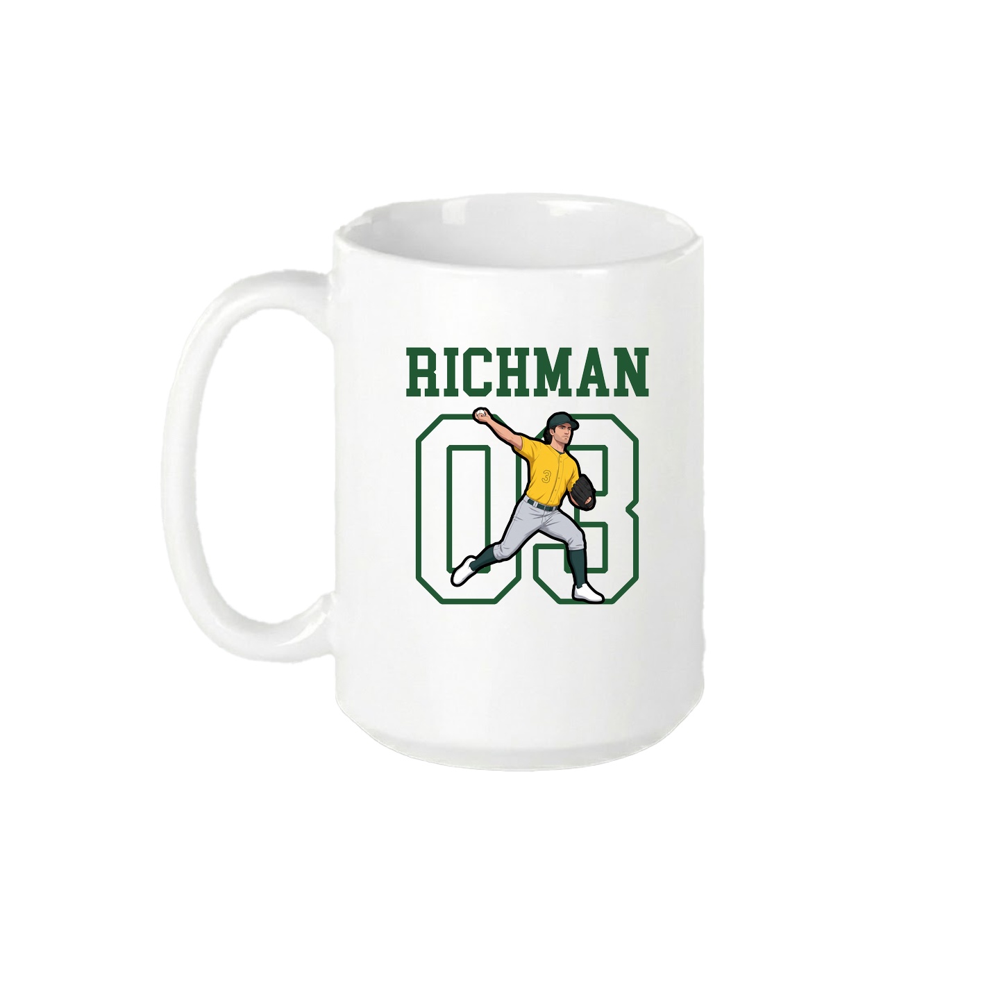 15oz Coffee Mug — Shirsey in White