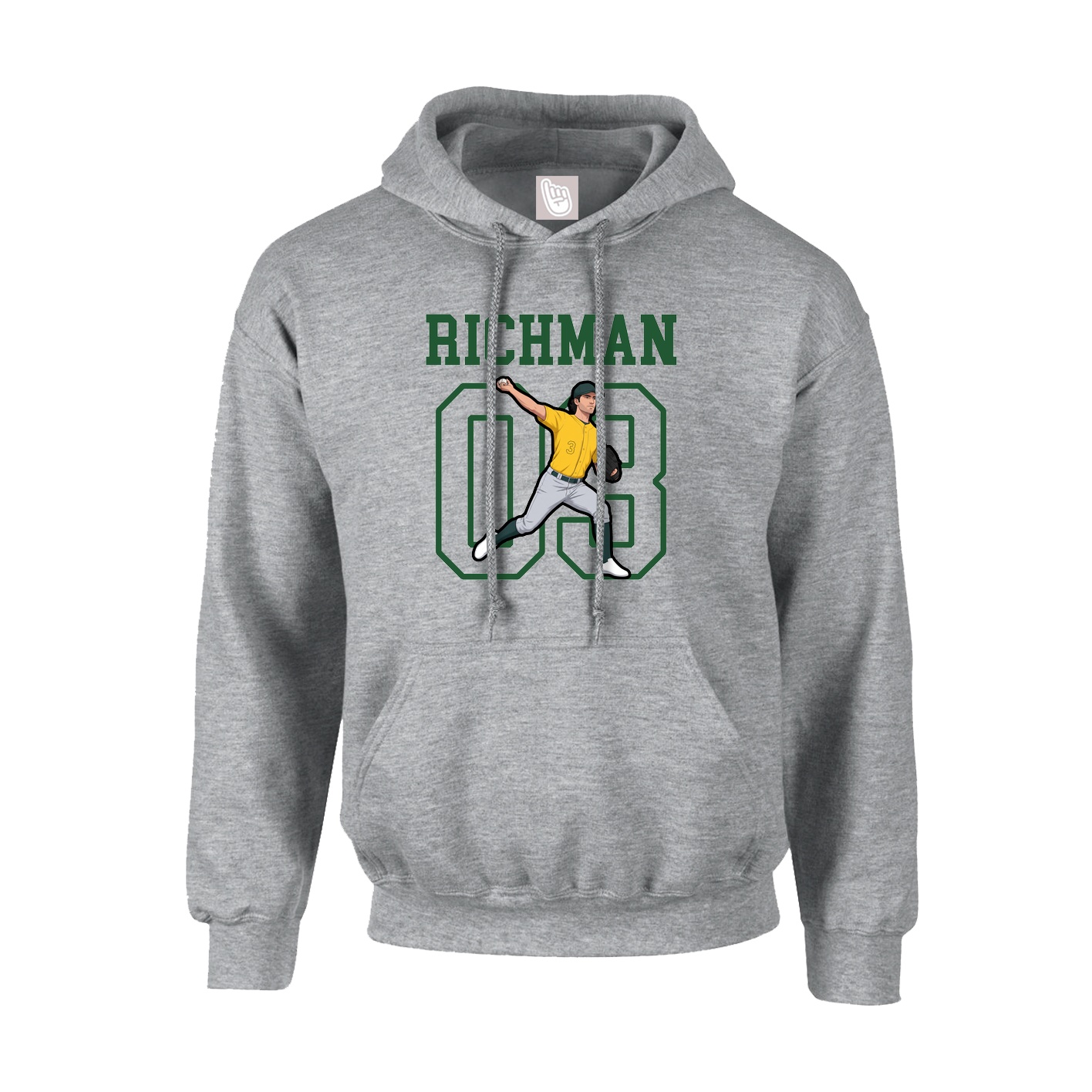 Hoodie — Shirsey in Grey