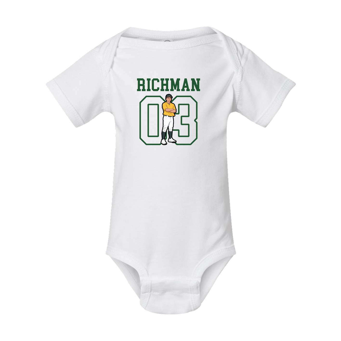 Baby Onesie — Shirsey in White