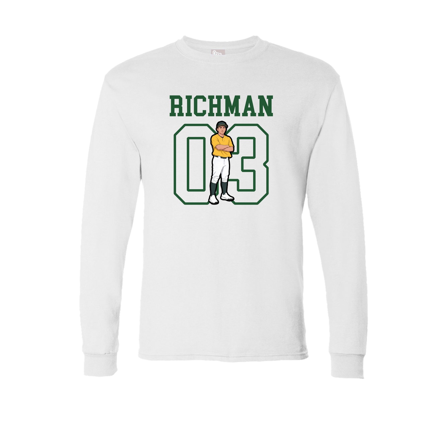 Long Sleeve Tee — Shirsey in White