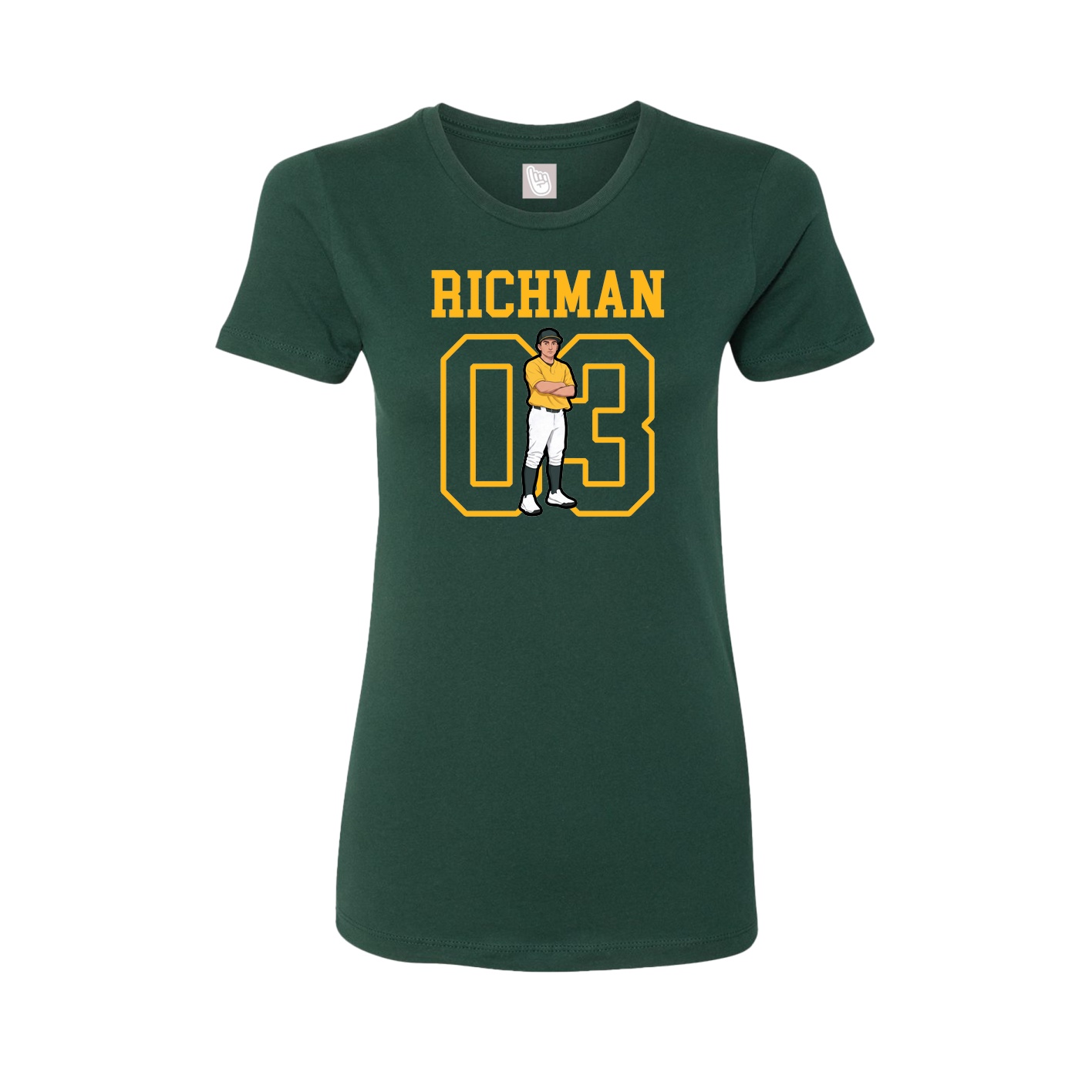Fitted Women's Tee — Shirsey in Green