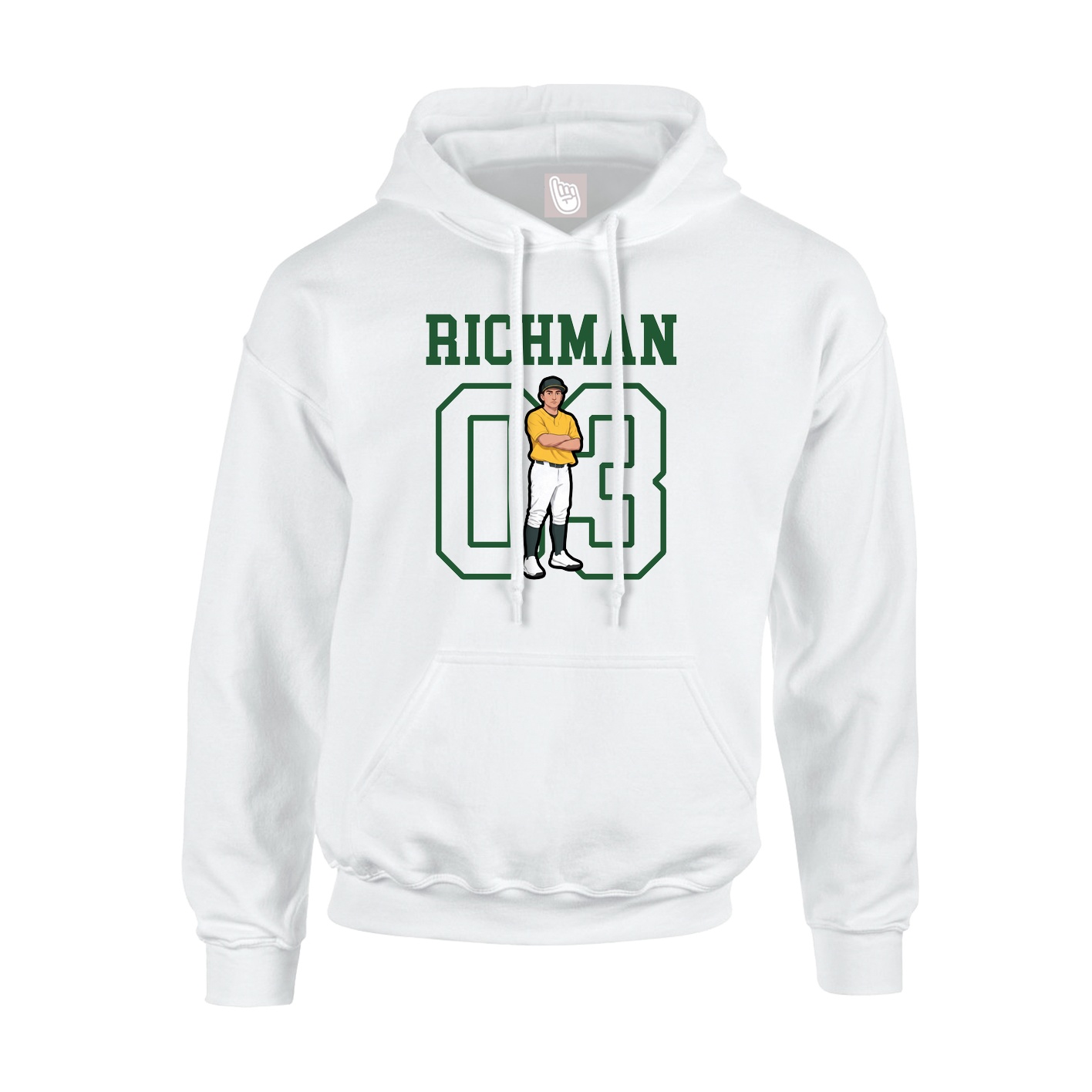 Youth Hoodie — Shirsey in White
