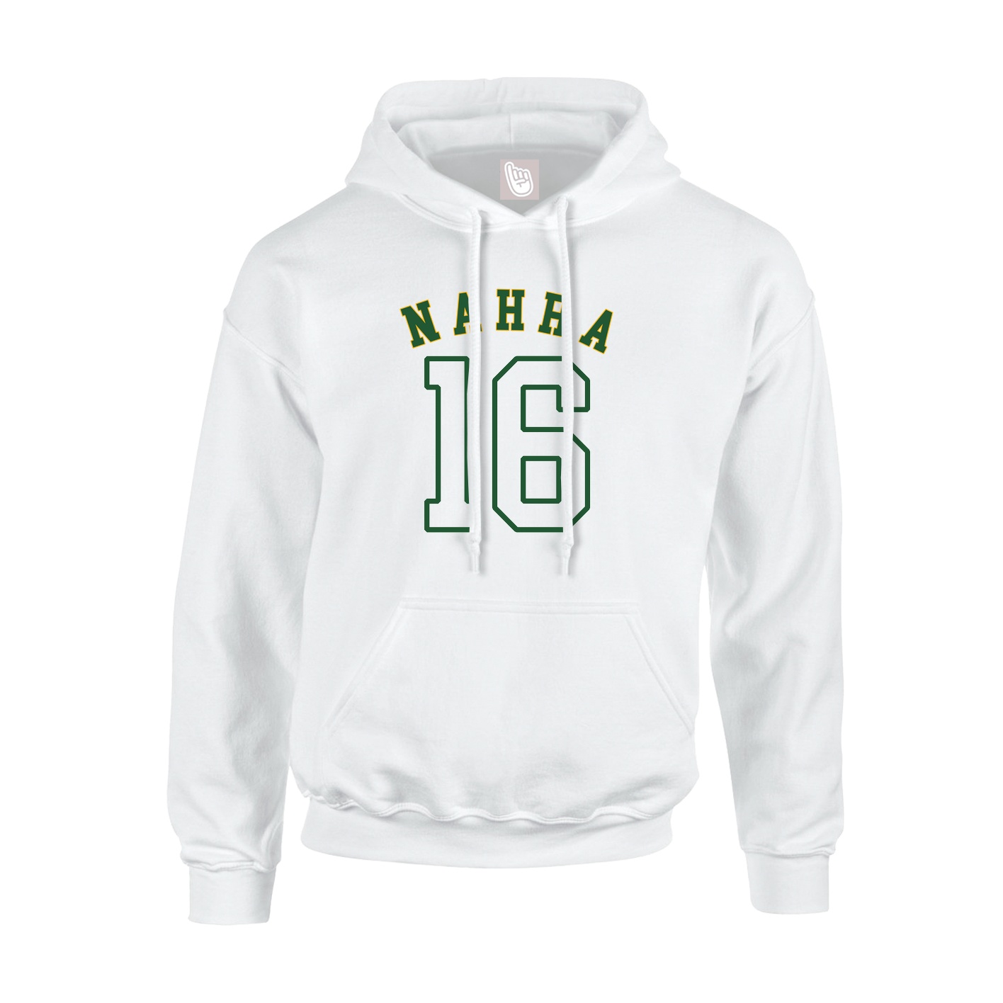 Hoodie — Shirsey Arch in White