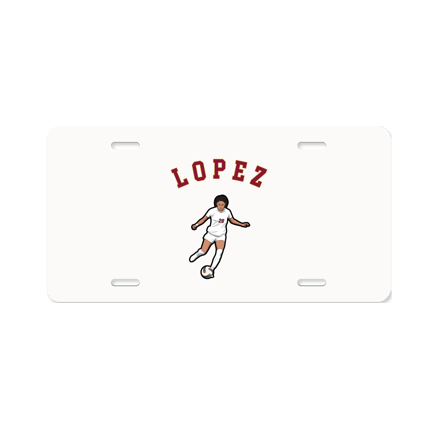 License Plate — Shirsey Arch in Classic