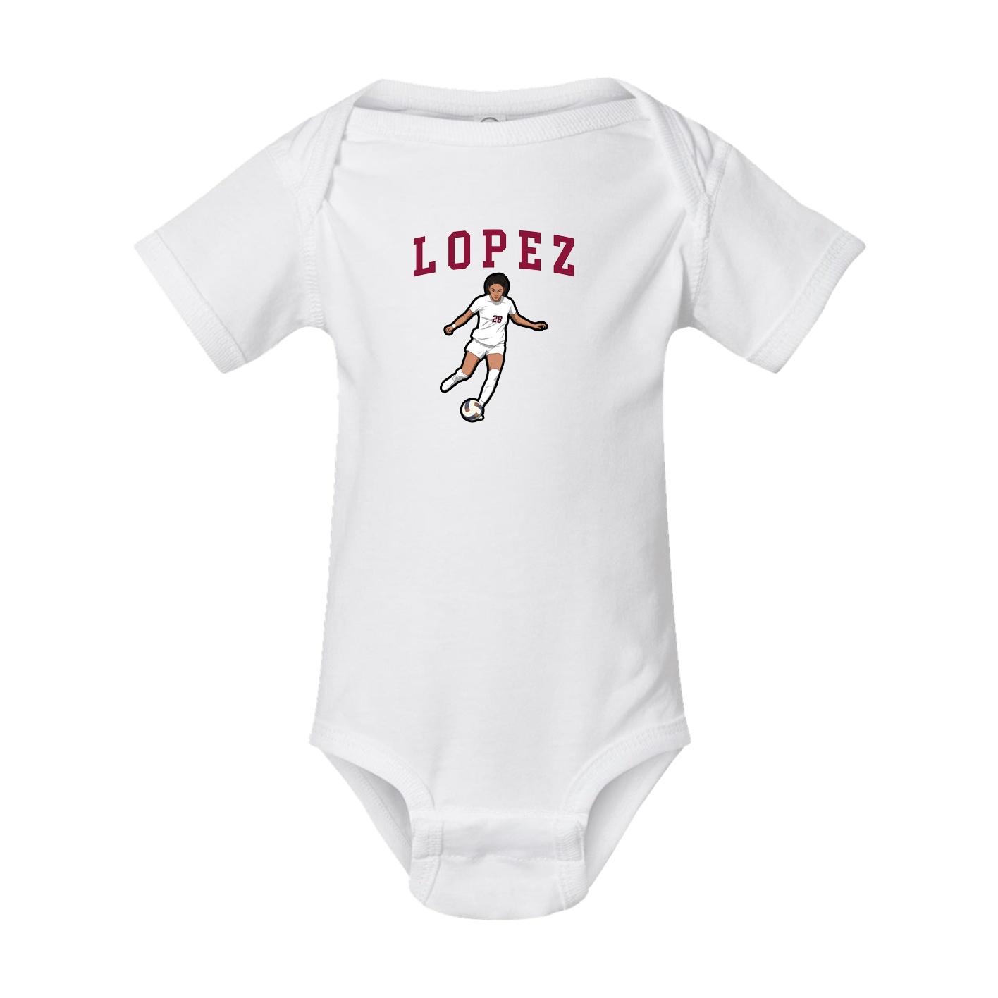 Baby Onesie — Shirsey in White