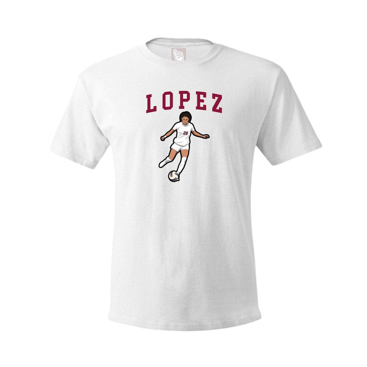 Youth Tee — Shirsey in White
