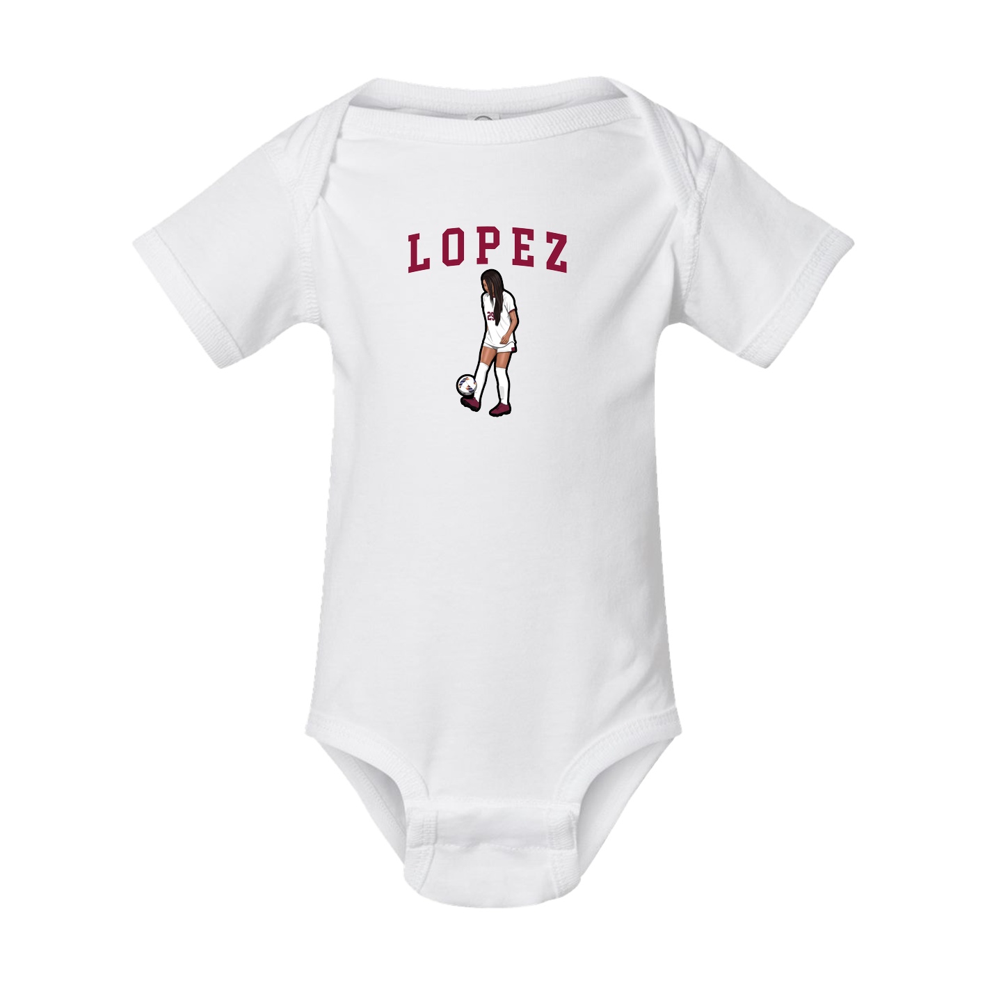 Baby Onesie — Shirsey in White