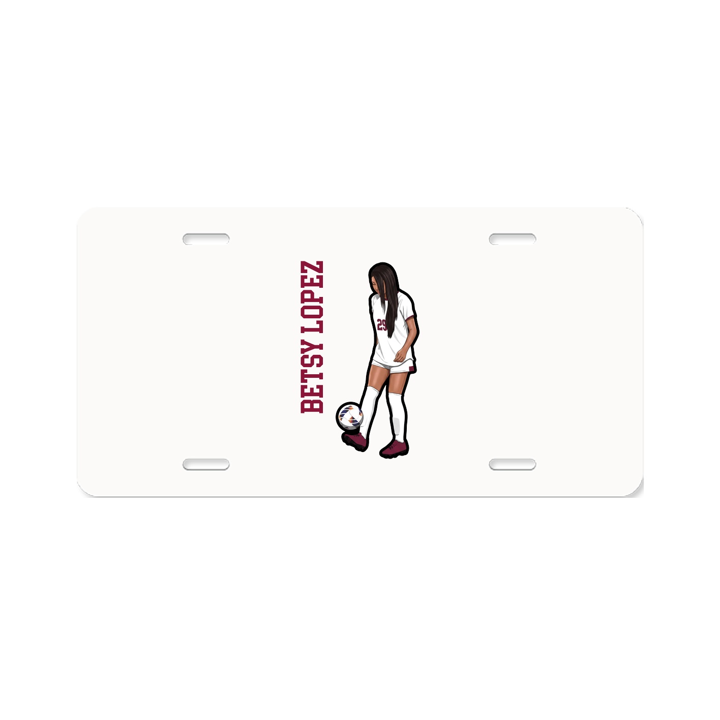 Aluminum License Plate