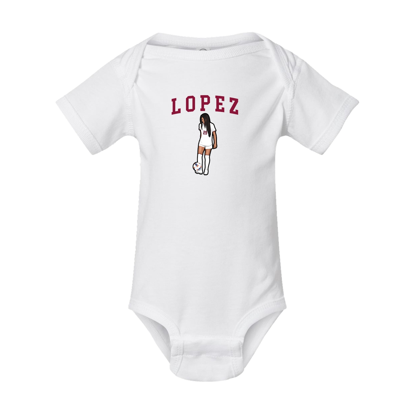Baby Onesie — Shirsey in White