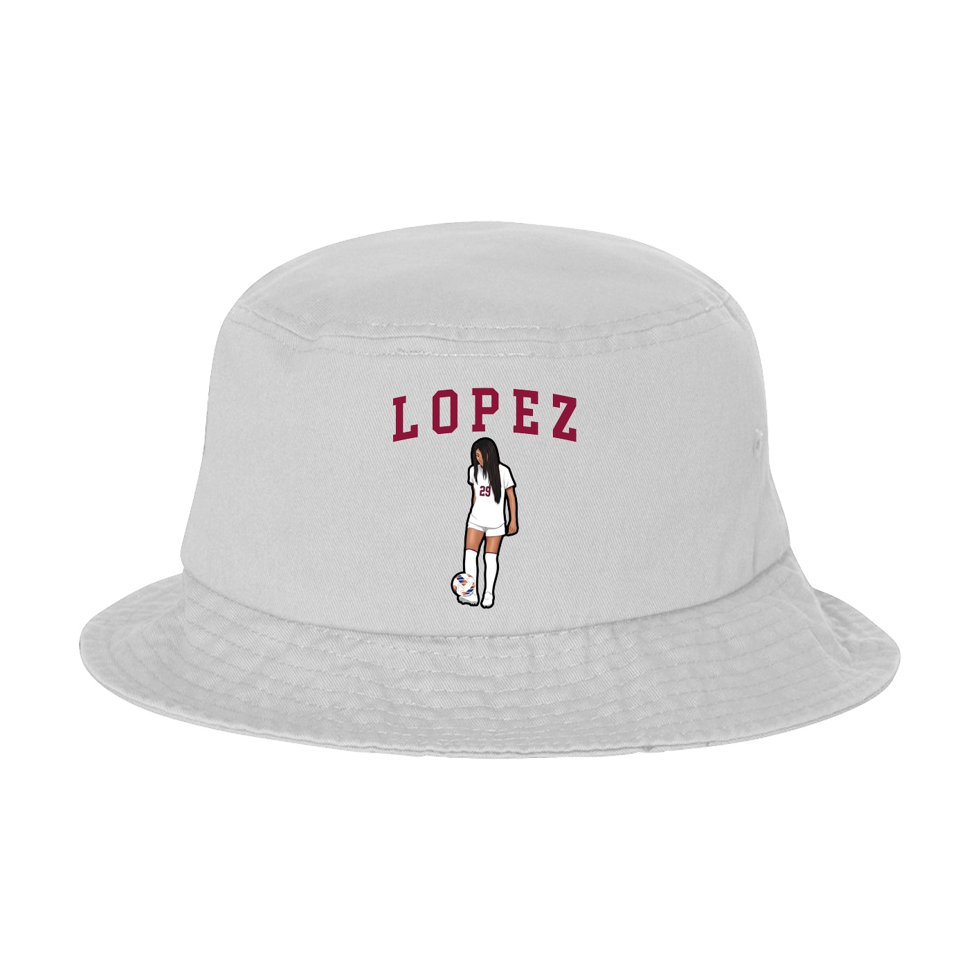 Bucket Cap — Shirsey in White