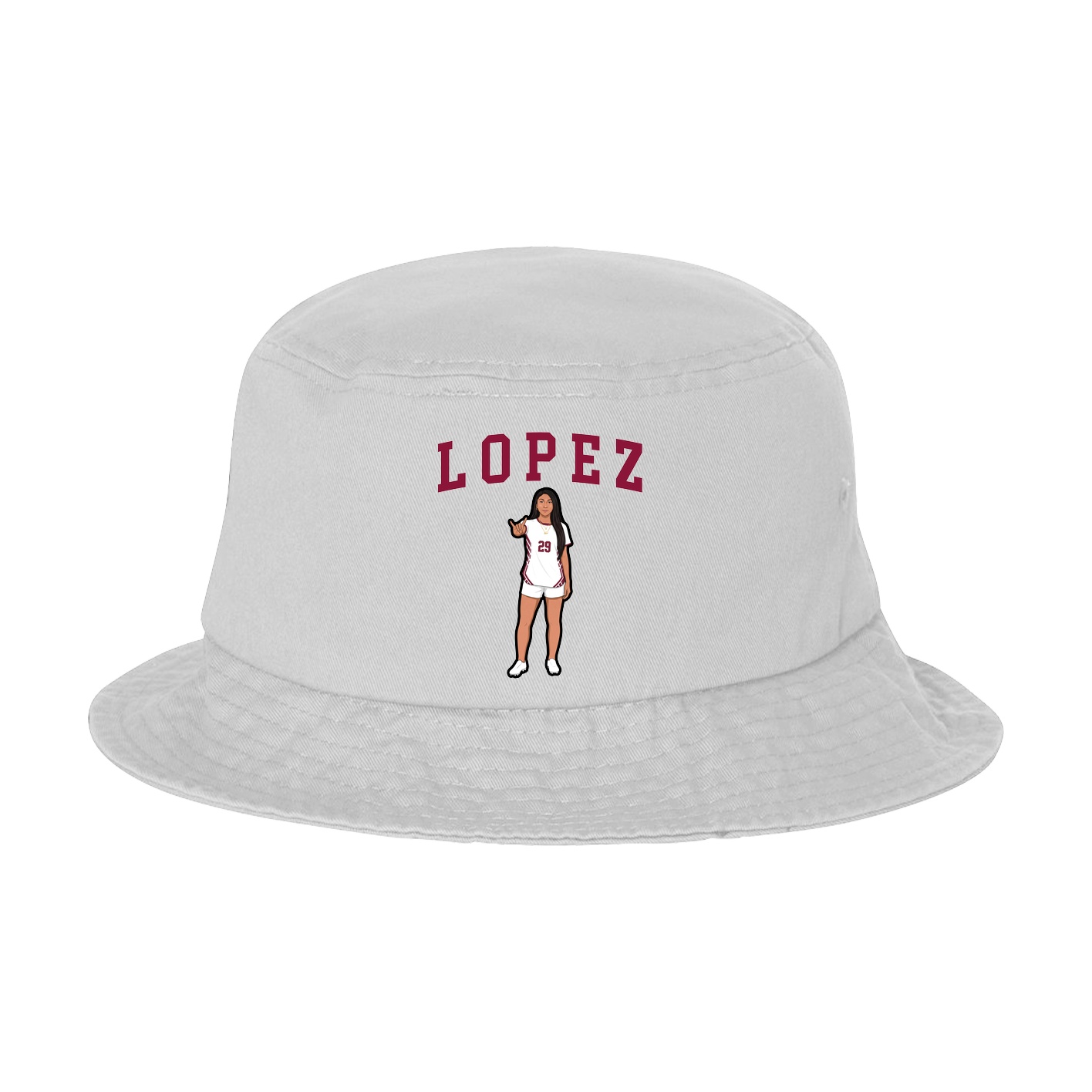 Bucket Cap — Shirsey in White
