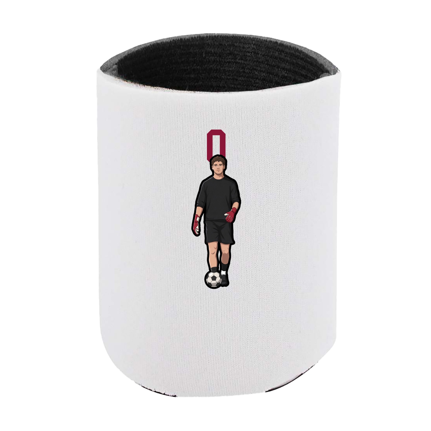 Can Holder — Number Top in White