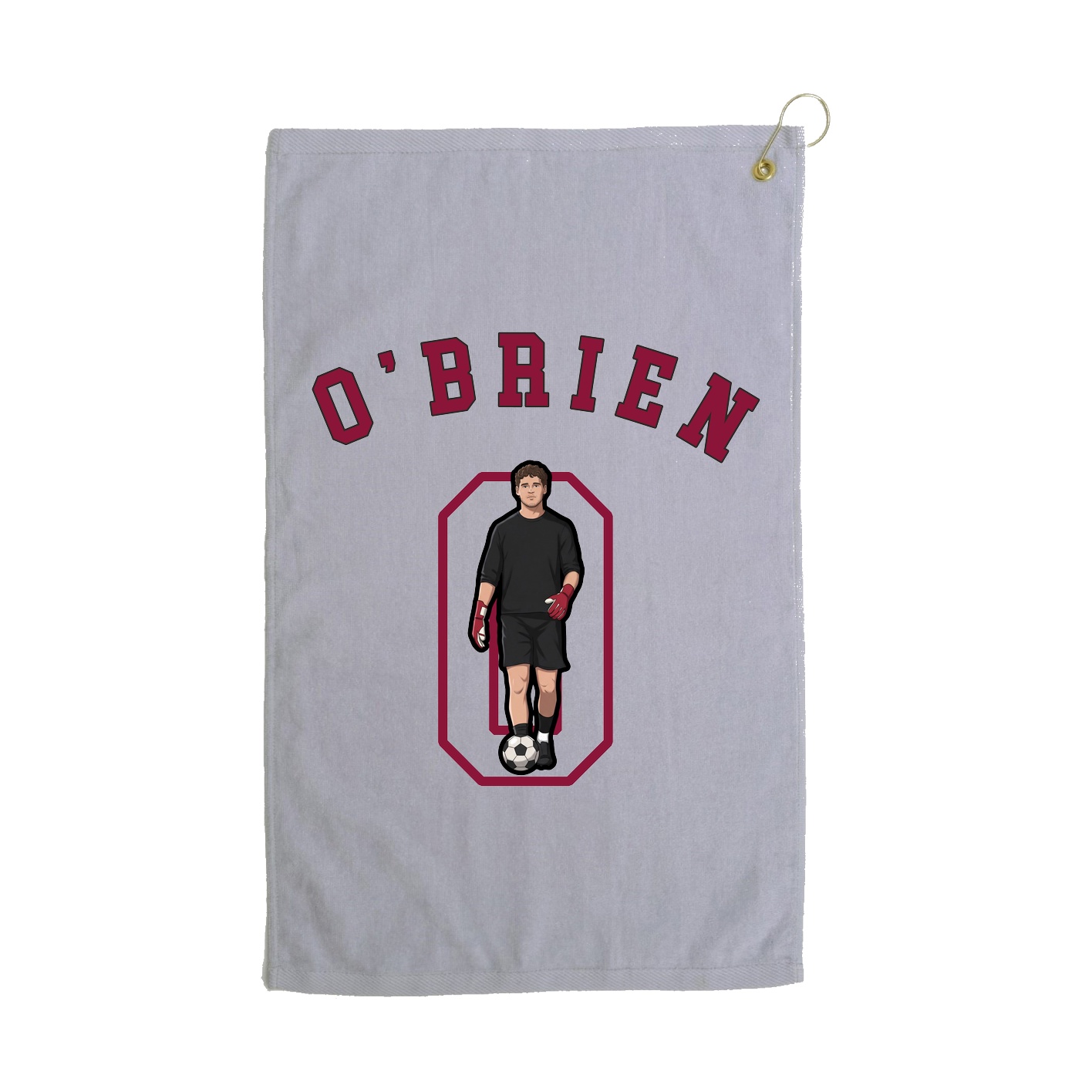 Golf Towel — Shirsey Arch in Grey