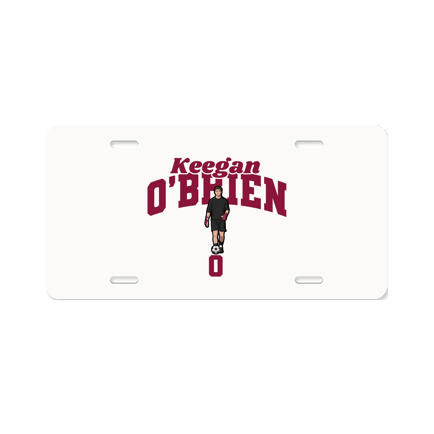 License Plate — Signature Arch in Classic