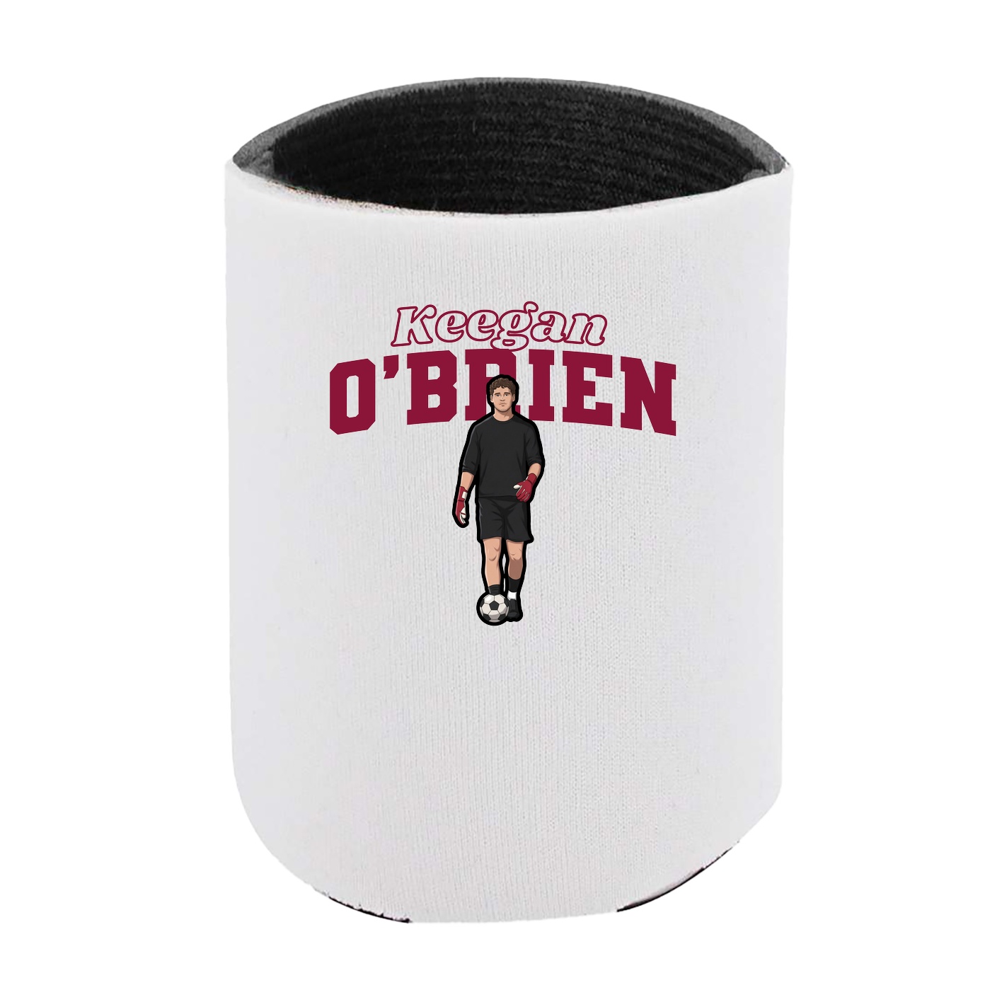 Can Holder — Name Arch in White