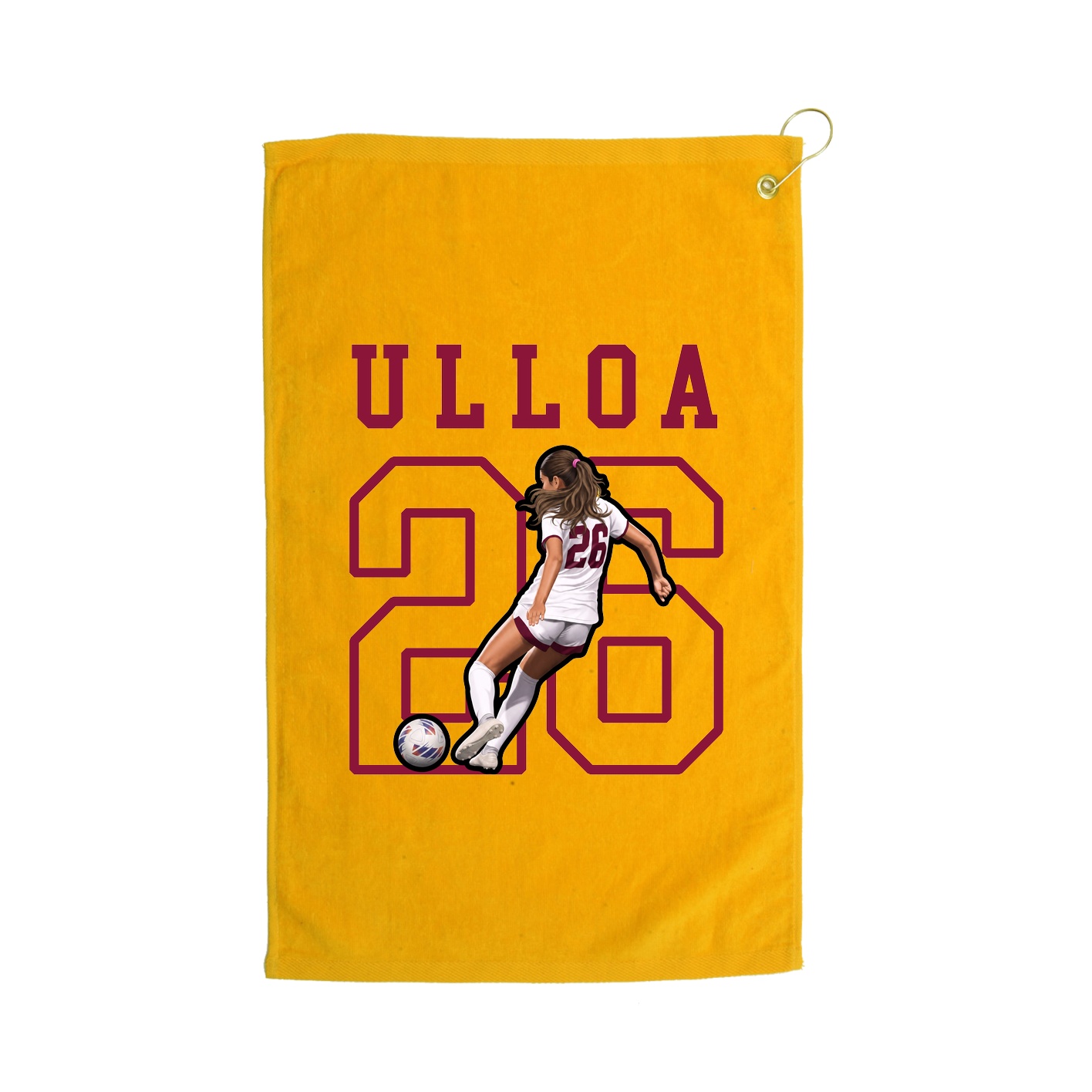 Golf Towel — Shirsey in Gold