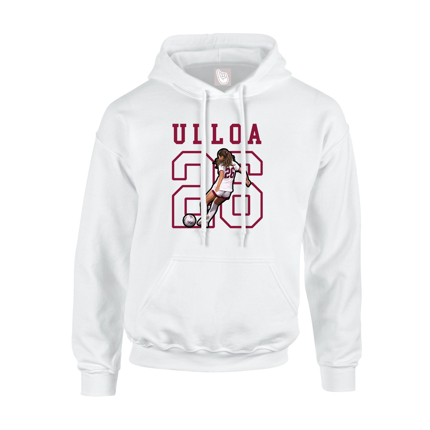 Youth Hoodie — Shirsey in White