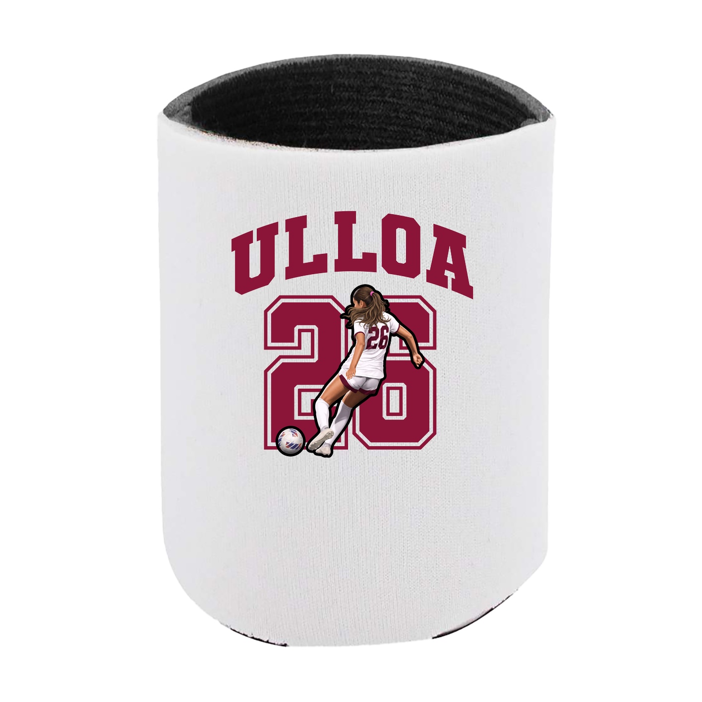 Can Holder — Number in White