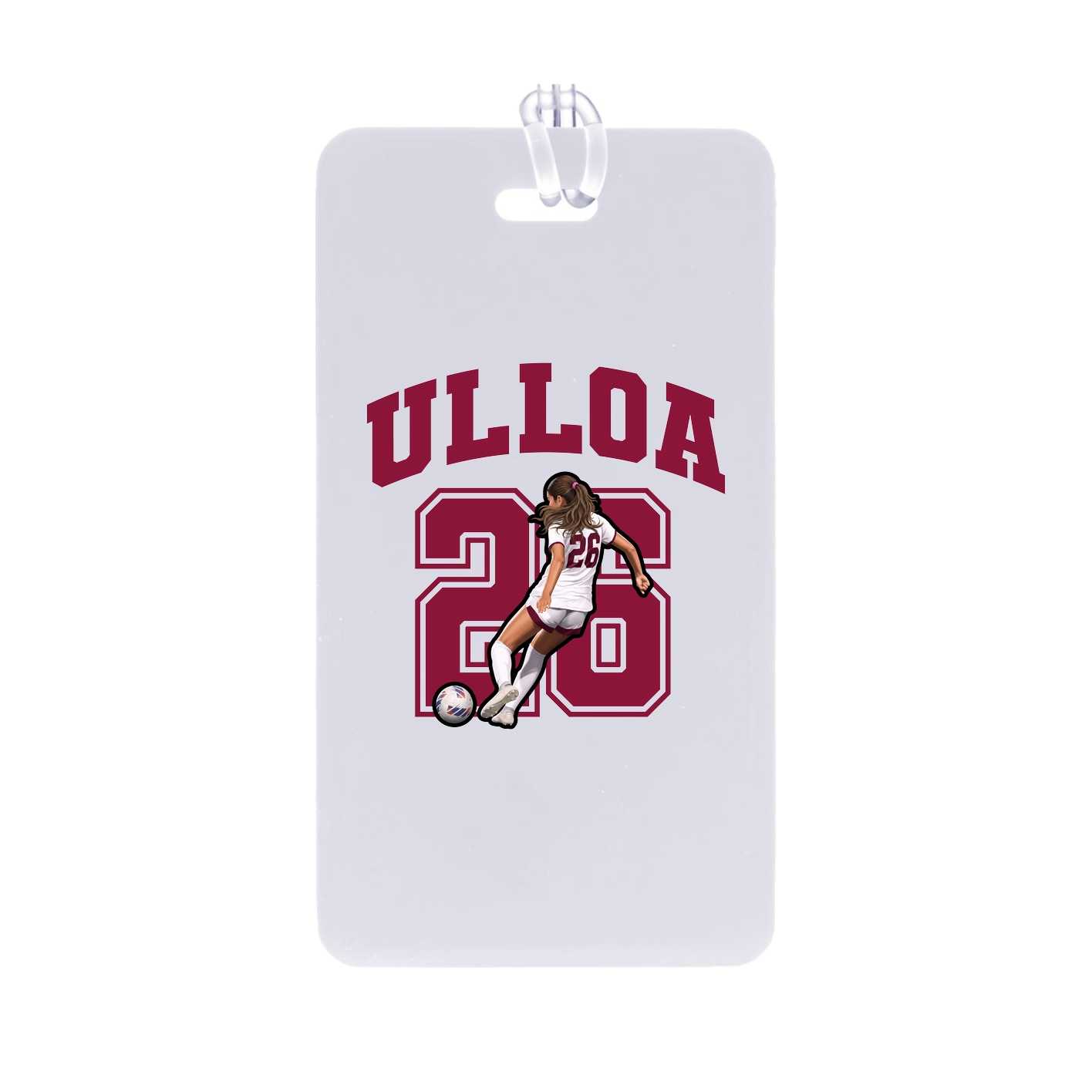 Bag Tag — Number in Classic