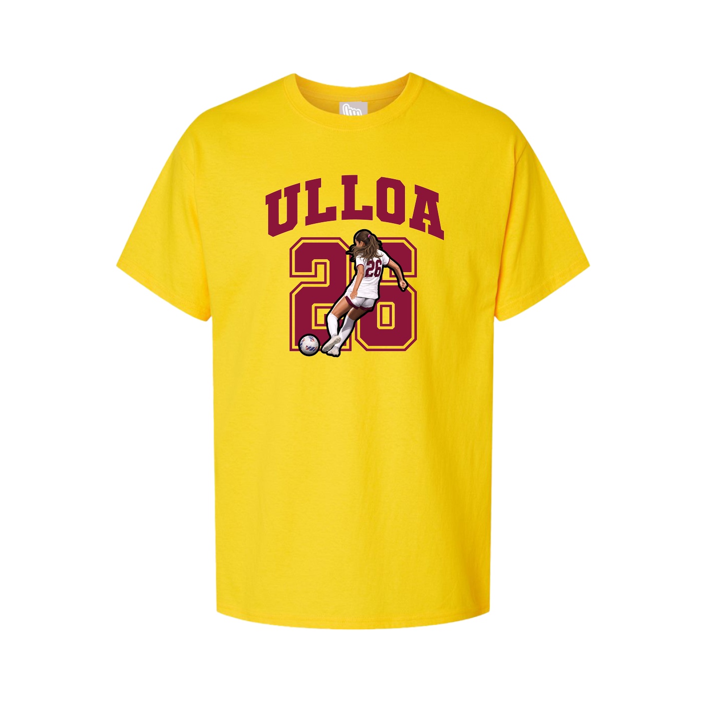 Tee — Number in Gold