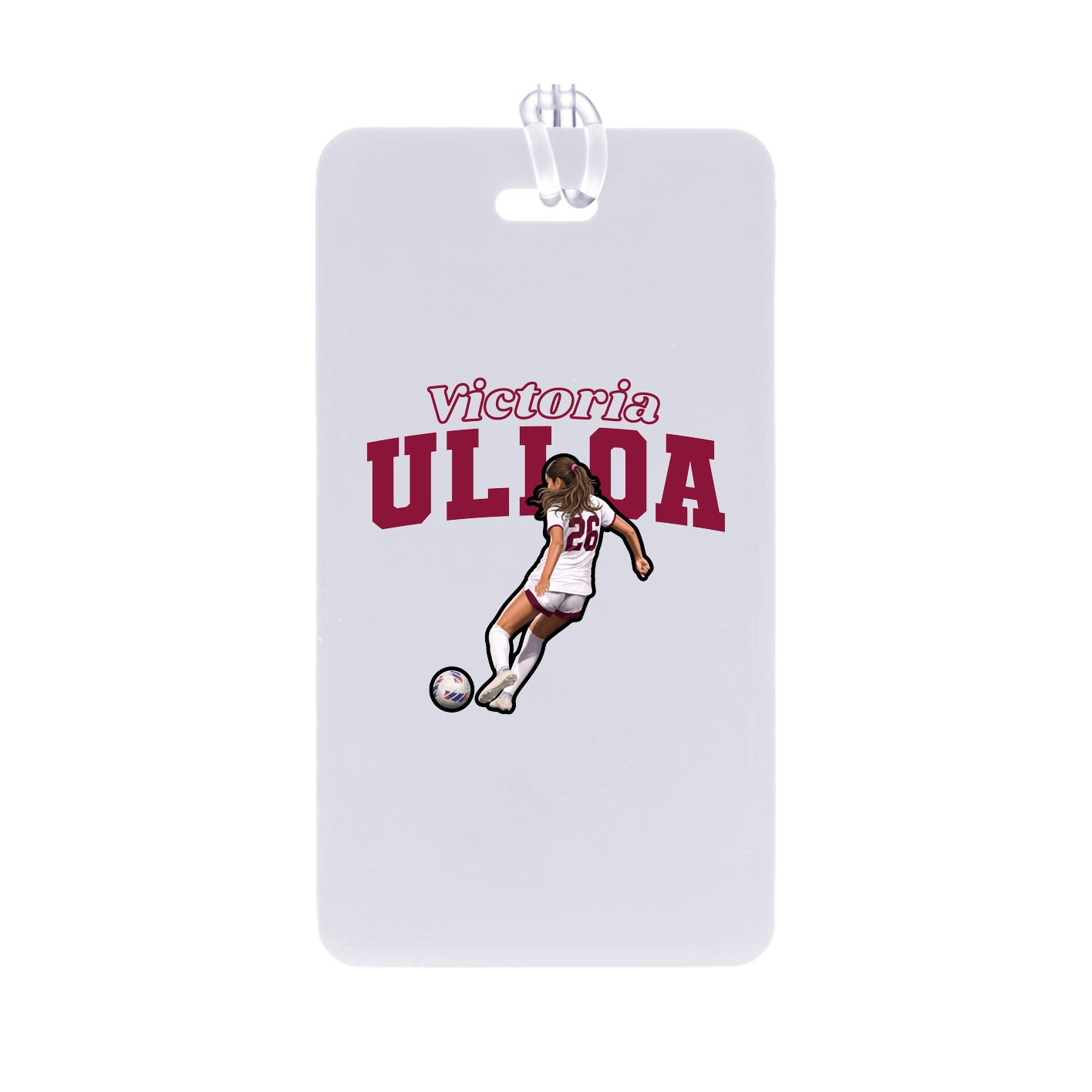 Bag Tag — Name Arch in Classic