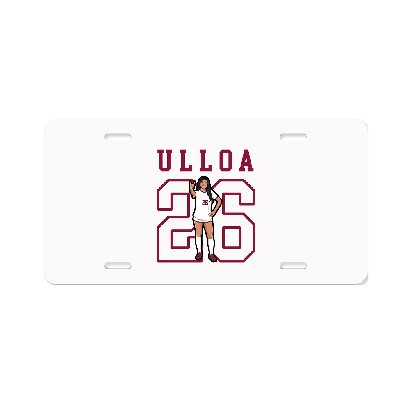 License Plate — Shirsey in Classic