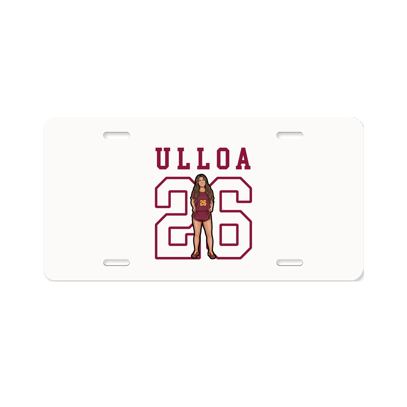 License Plate — Shirsey in Classic