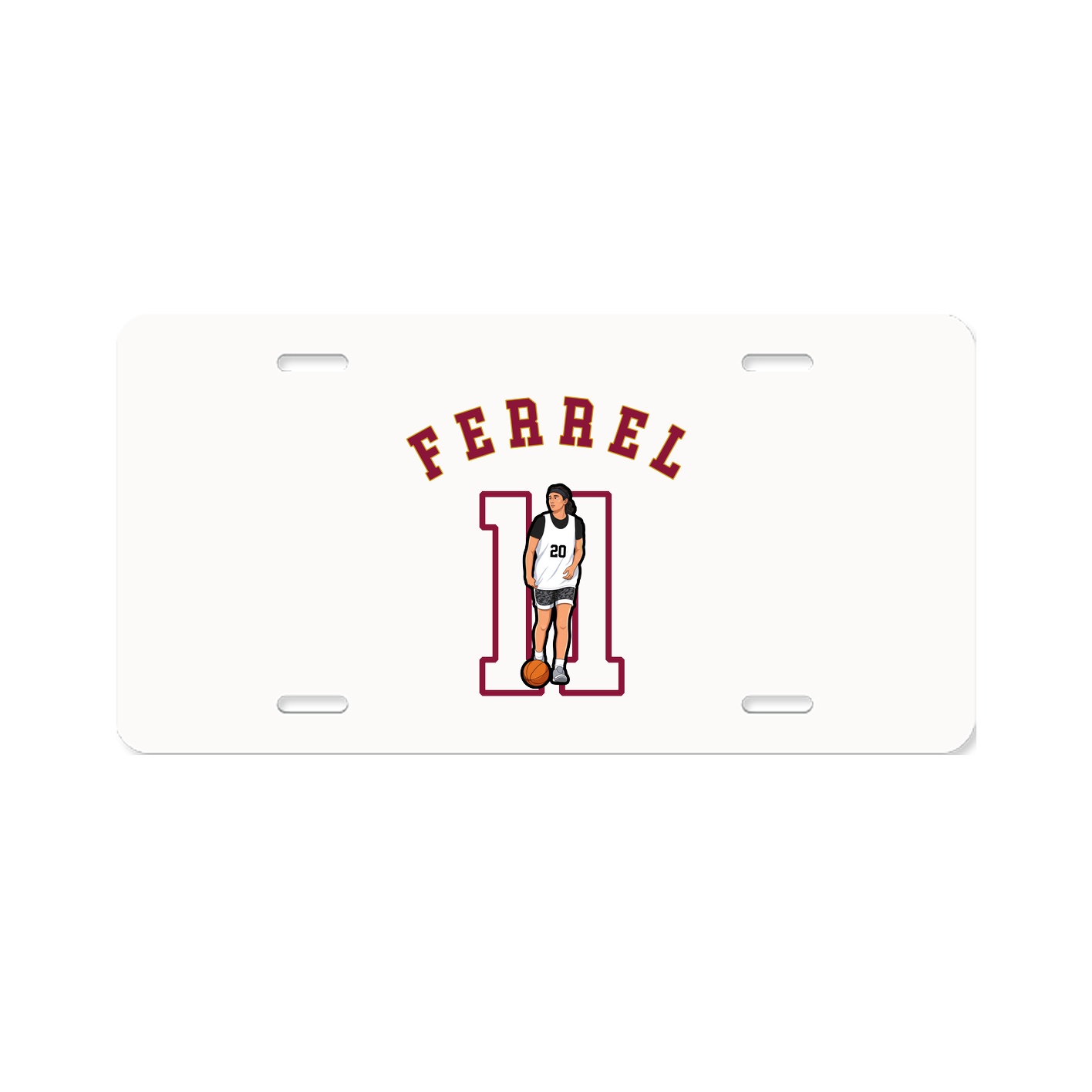 Aluminum License Plate