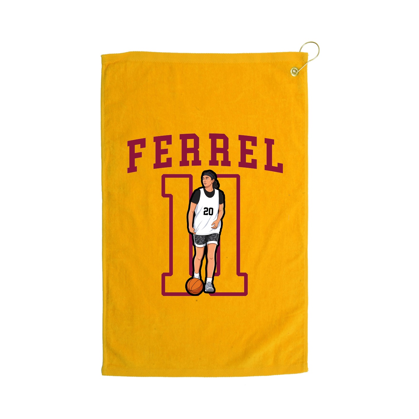 Golf Towel — Shirsey in Gold